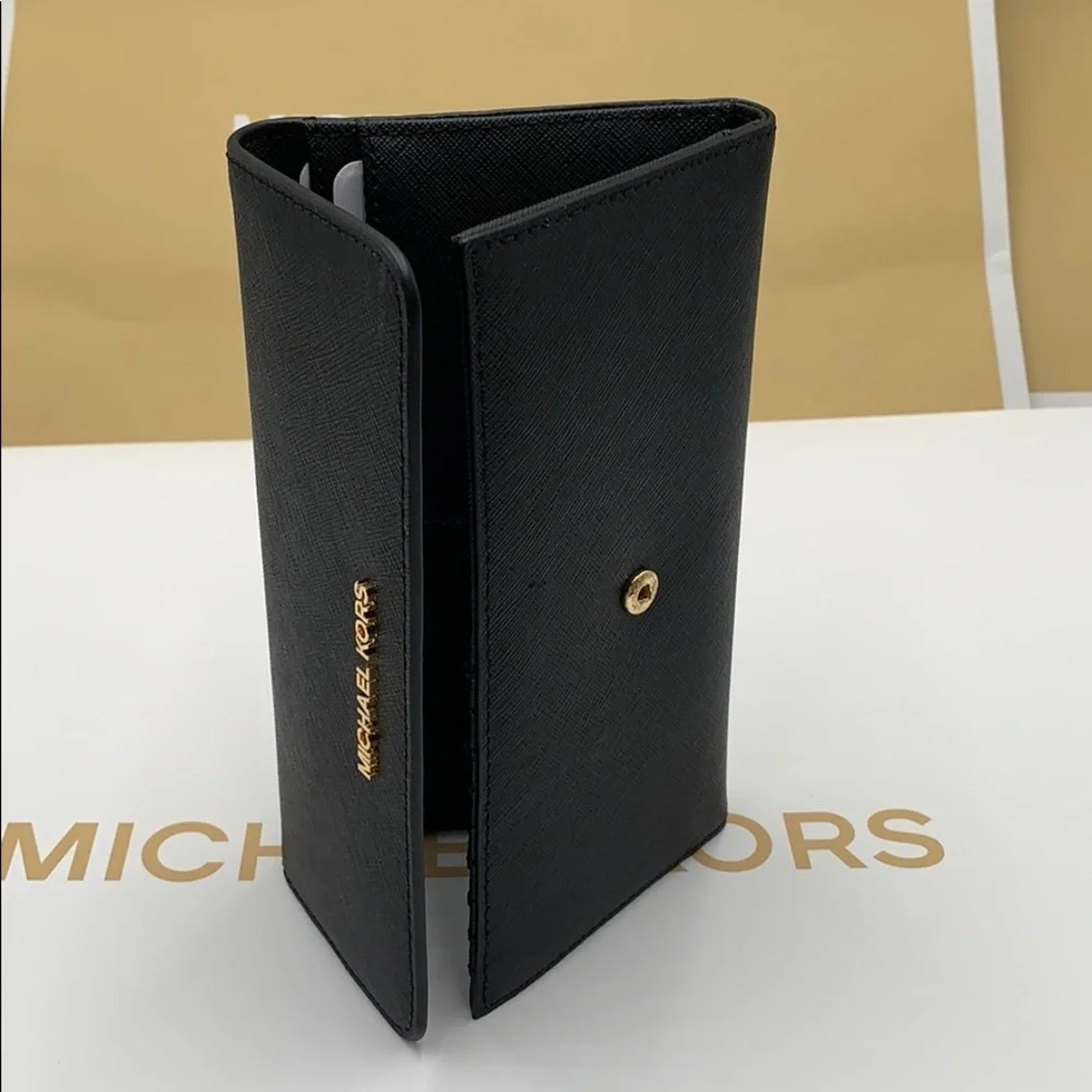 Michael Kors Jet Set Travel Lg Trifold Wallet